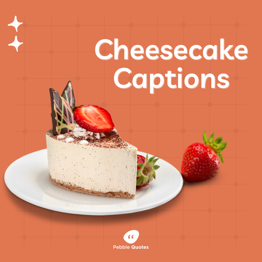 Cheesecake Captions